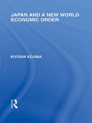 cover image of Japan and a New World Economic Order